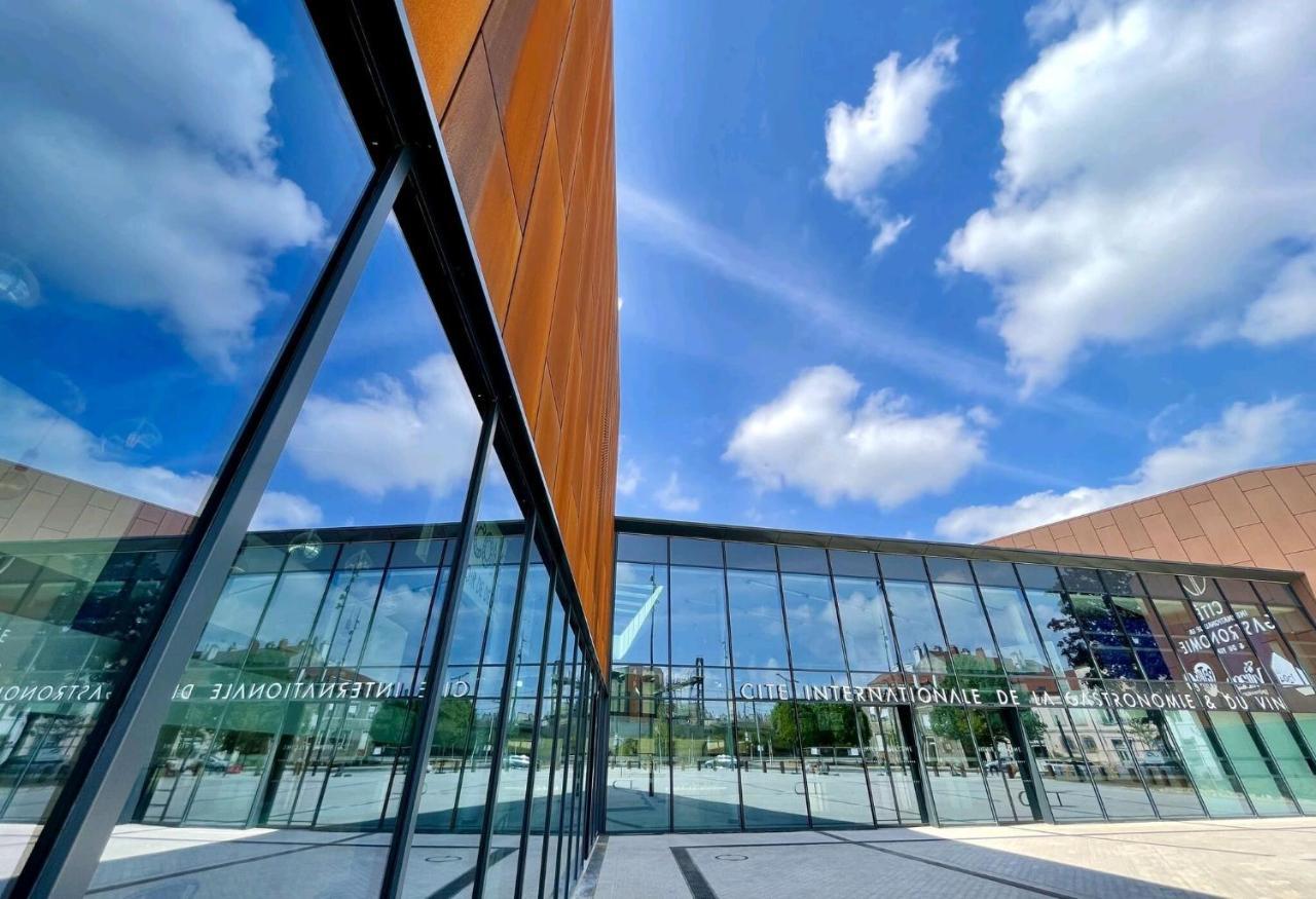 "Cosyterroir" Appartement Dijon 51M2 - Cite De La Gastronomie Et Du Vin - Arquebuse-Gare - Commodites A 2 Pas Exterior foto