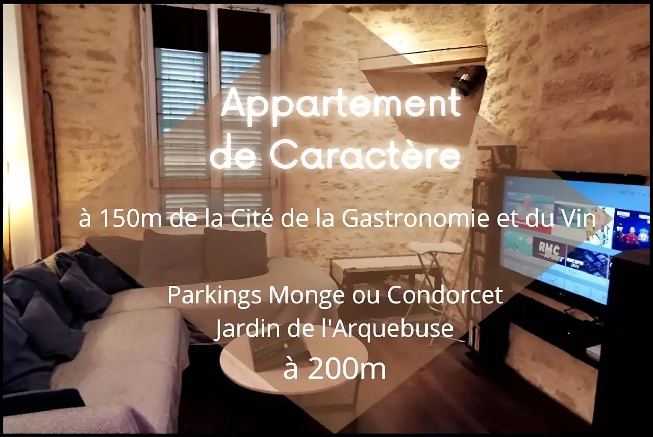 "Cosyterroir" Appartement Dijon 51M2 - Cite De La Gastronomie Et Du Vin - Arquebuse-Gare - Commodites A 2 Pas Exterior foto